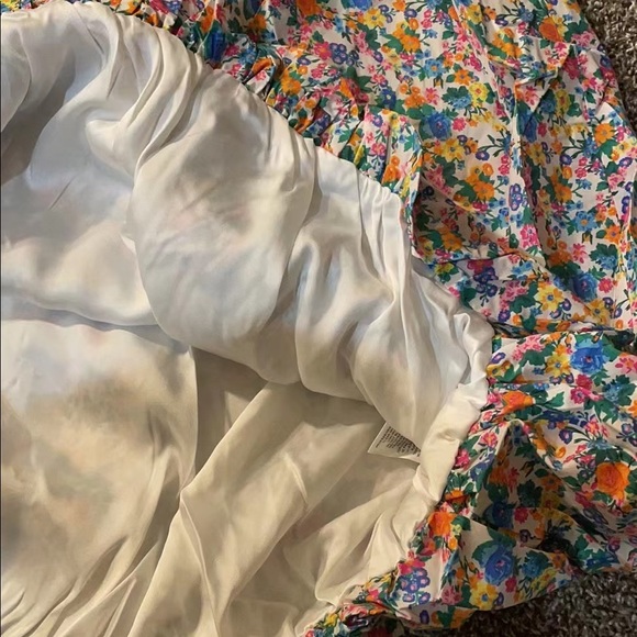2021 Tibi floral bubble Skirt - Picture 4 of 9